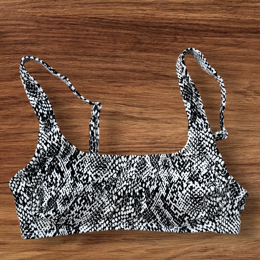 Target xhilaration Snake Print Bikini Top XS